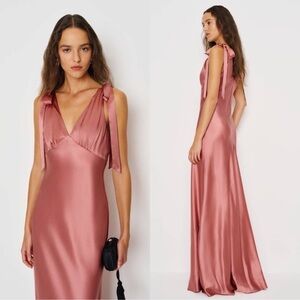 NWT Reformation Pernille Dress - Dried Rose Sizes XS & M